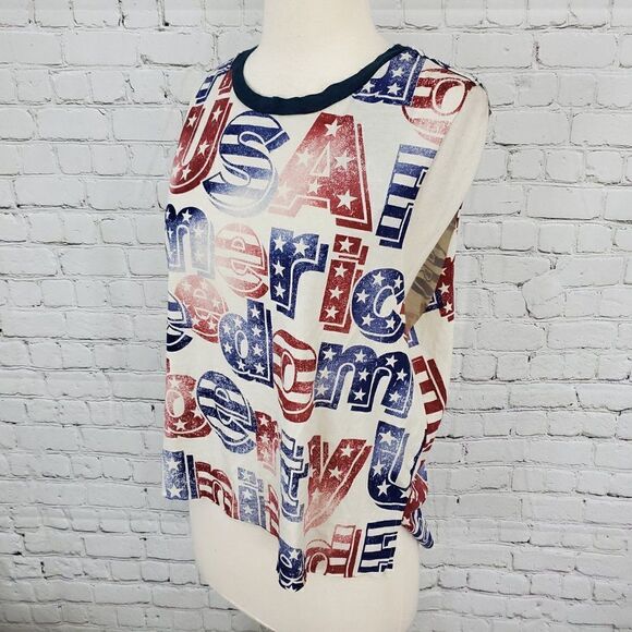 CHASER Tank Top USA America S NWT - Picture 3 of 6